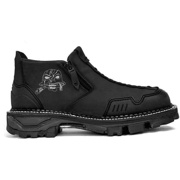 Men's Dr Martens Boots Halloween Skull Booties