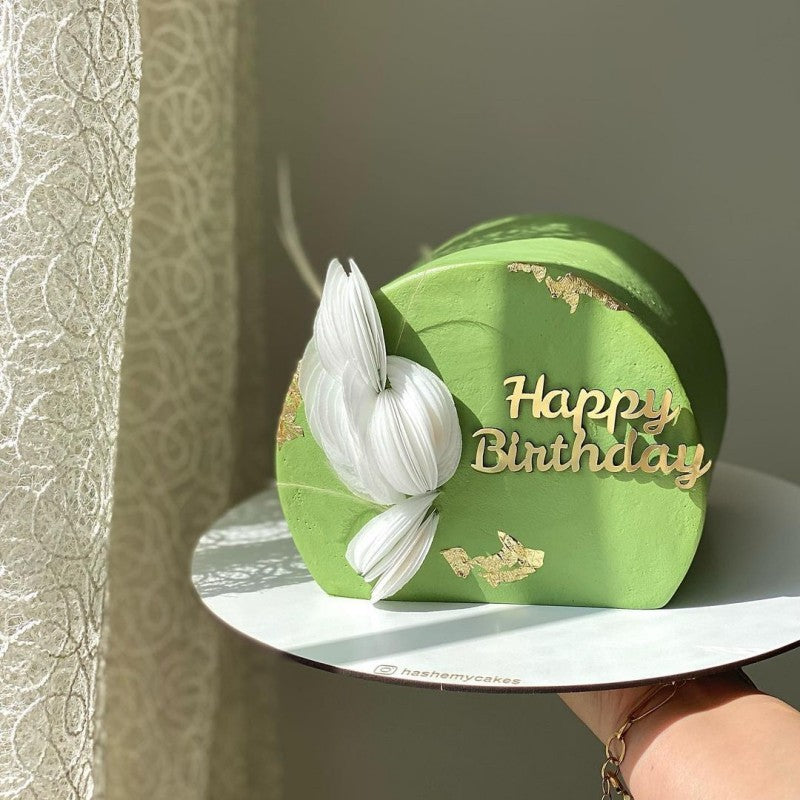 Home Fashion Cake Acrylic Decoration