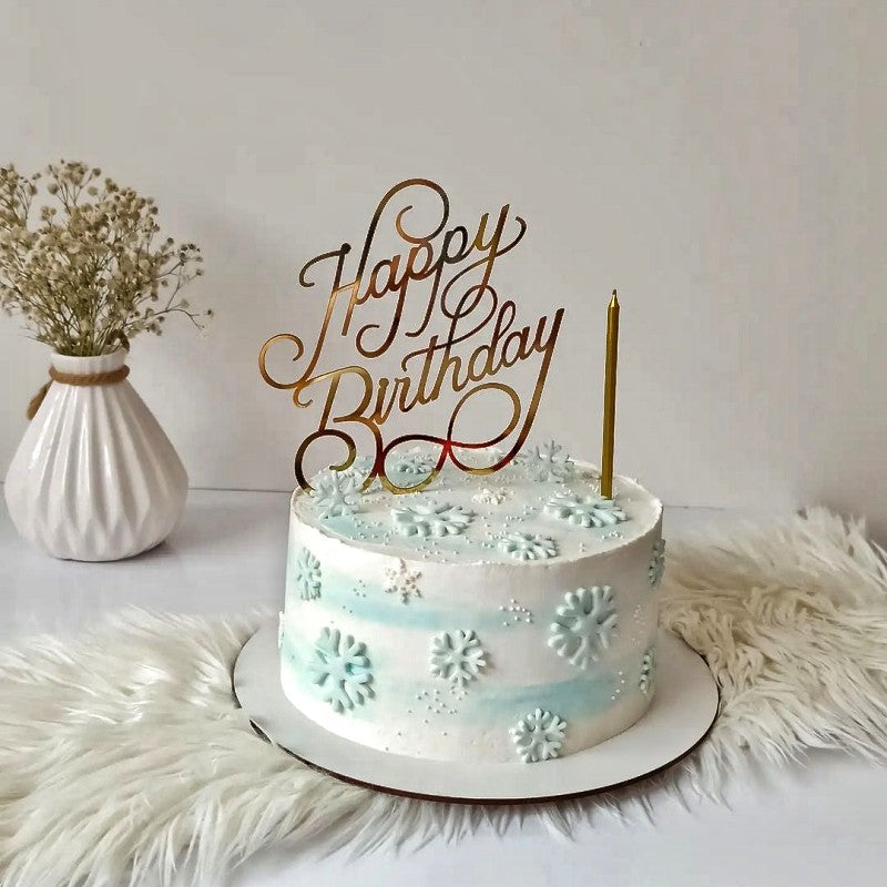 Home Fashion Cake Acrylic Decoration