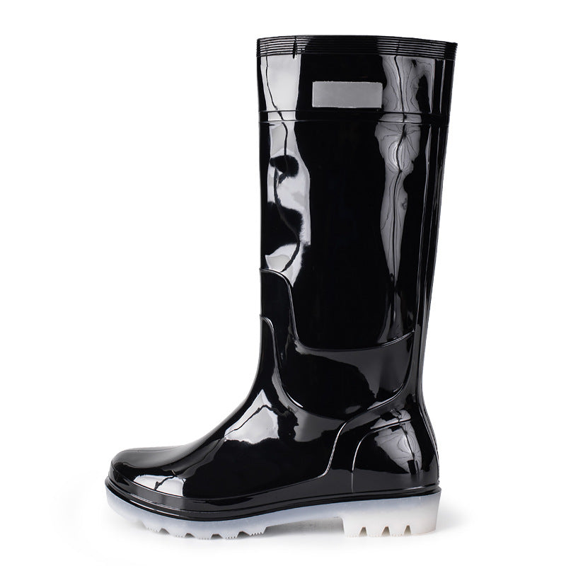 Men's Fashion Outer Wear High Tube Rubber Boots